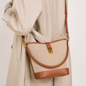 Litchi-Pattern Birkin Bag, a Trendy, Large-Capacity Kelly Bag for Women, 2025 New Style