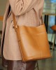 2025 new style genuine leather women's bag, large capacity, fashionable and versatile, underarm crossbody bag for women