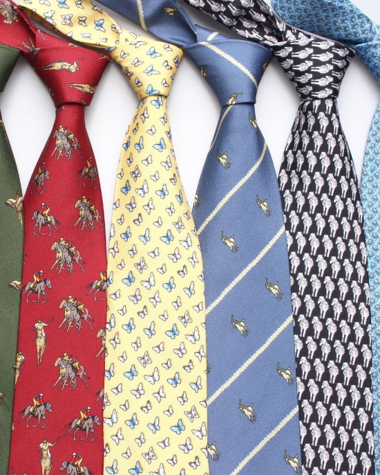 9cm polyester printed arrow-shaped casual ties for men and women, animal-themed casual and versatile shirt ties wholesale.