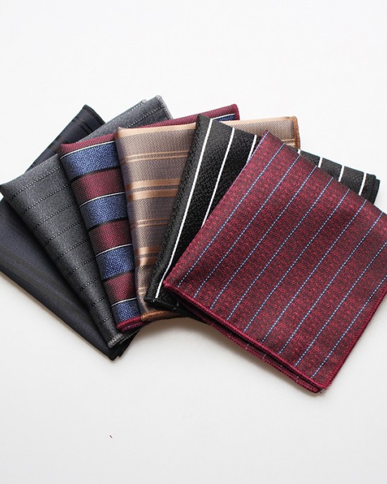 2025 new men's small handkerchiefs, wedding business suit and shirt pocket squares, chest scarves, and handkerchiefs