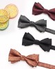 Lei'er men's Korean-style casual bow tie, polyester printed dark pattern bow tie, performance accessory, bow tie, Shengzhou manufacturer and wholesale.