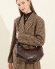 Same crossbody bag, croissant bag, original leather shoulder bag, underarm bag, large-capacity commuter bag