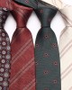 Lei'er men's striped tie 8cm classic men's business casual tie, stylish wedding and dinner tie.