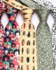 Men's printed ties, European and American floral ties, 8cm Korean-style paisley wedding groom ties, manufacturer and wholesale