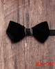 Lei'er ready-to-stock summer new velvet bow ties, personalized jacquard fashion bow ties, casual velvet bow ties.