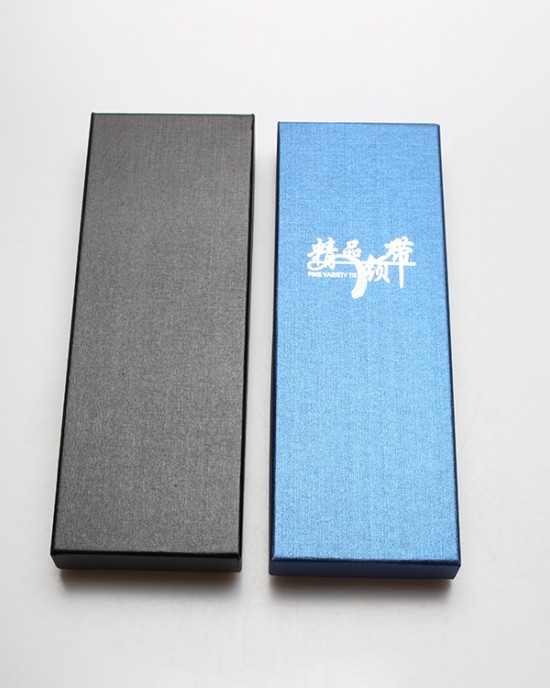 Factory direct supply, wedding gift tie box, black tie box, rectangular