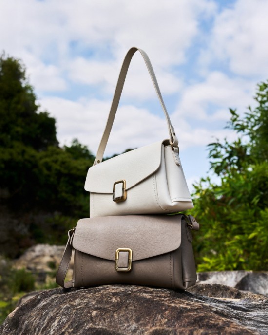 Spring and summer Maillard genuine leather women's handbag, 2025 new niche high-quality shoulder and crossbody bag for women's commuting