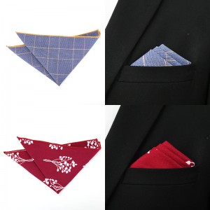 British patterned pocket squares, men's suit pocket squares and handkerchiefs, Korean-style dress chest squares and handkerchiefs, wholesale.