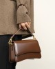 2025 new versatile shoulder and crossbody bag, high-quality cowhide niche baguette bag, high-quality underarm bag for women