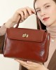 Genuine Leather Crossbody Bag for Women, 2025 Spring/Summer New Style, High-Quality Shoulder Bag, Fashionable and Versatile Commuter Handbag