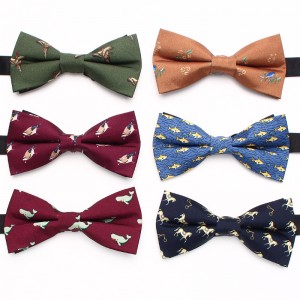 Leier men's bow ties, animal and floral pattern bow ties, fashionable shirt and suit accessories, wholesale
