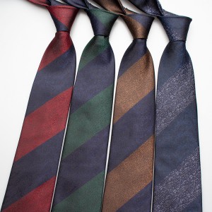 8cm thick-striped ties, available for wholesale, men's and women's vintage shirts, suits, and uniforms.