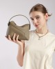 2025 new bucket bag, genuine leather shoulder bag, simple and stylish soft leather large-capacity crossbody bag