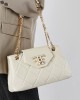 2025 new top-grain cowhide chain bags, crossbody bags for women, versatile spring and summer commuter genuine leather shoulder bags.