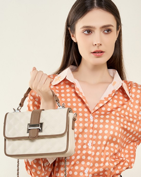 2025 New Diamond-Patterned Crossbody Bag for Women, Popular Light Luxury Brand Birthday Gift, Luxury Genuine Leather Women's Bag