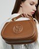 2025 new saddle bag, luxury retro genuine leather shoulder and crossbody bag, versatile luxury underarm bag