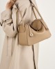 2025 new large Lindy bag, genuine leather shoulder and crossbody bag, versatile pillow bag, medium doctor's bag.