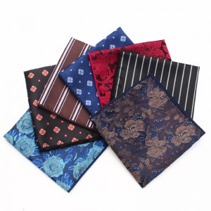 Men's business wedding suit pocket squares, patterned chest scarves, handkerchiefs, and small square handkerchiefs, also available for wholesale suit accessories