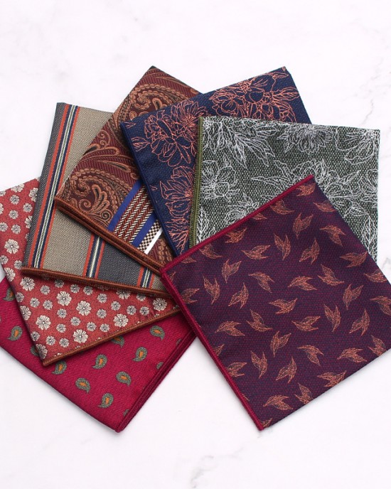 Lei'er men's British retro patterned square handkerchiefs, suit pocket squares, wedding business suits, and shirts, wholesale.