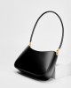 Spring/Summer new niche design genuine leather commuter baguette bag 2025 Spring/Summer French-style underarm bag single shoulder vintage women's bag