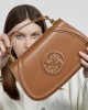 2025 new saddle bag, luxury retro genuine leather shoulder and crossbody bag, versatile luxury underarm bag