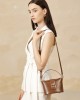 New trendy urban minimalist genuine leather women's bags, 2025 crossbody bags, light luxury niche premium capsule lock bags.
