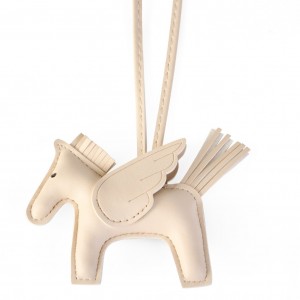 Pony pendant, hand-stitched mini angel Pegasus pendant, cute tassel bag for women, car charm