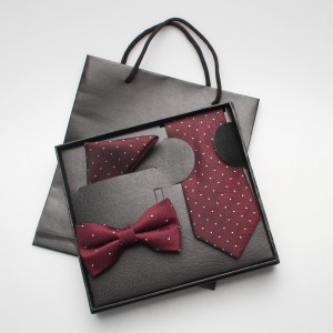 Tie packaging boxes, square gift boxes, storage boxes. Tie and bow tie pocket square gift boxes, wholesale.