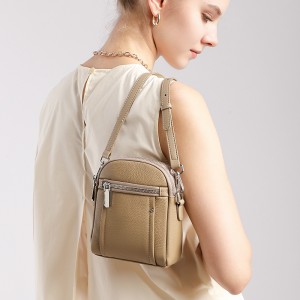 Genuine leather underarm tote bag, hobo bag, 2025 new cowhide women's bag, large commuter bag, shoulder bag, crossbody bag