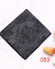 Leier men's business wedding suit pocket squares, patterned chest scarves, and small square handkerchiefs, suit accessories.