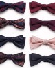 Lei'er men's floral casual bow ties, fashionable new paisley flower bow ties, personalized bow tie manufacturers for men and women