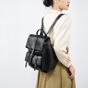 2025 new stylish large-capacity, multifunctional genuine leather backpacks. Women's travel backpacks
