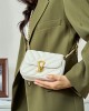 2025 new style women's bags, chain crossbody bags Summer luxury genuine leather underarm mini bag