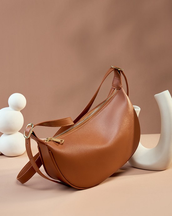 2025 New Style Top-Grain Cowhide Chain Bag for Women: Small Square Shoulder Bag, Fashionable and High-End, Niche, Popular Tote/Shoulder Bag