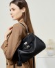 2025 new Rodeo Kelly tote bag, large-capacity smooth calfskin shoulder and handbag with lock closure, suitable for commuting.