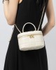Leather Chanel-style box bag, 2025 new, high-quality chain-linked small shoulder and crossbody bags, super popular women's bags.