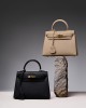 2025 new spring and summer fashionable cowhide, high-quality genuine leather Kelly bag, mini crossbody handbag for women