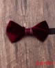 Lei'er ready-to-stock summer new velvet bow ties, personalized jacquard fashion bow ties, casual velvet bow ties.
