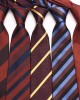2023 coffee-colored ties, men's casual, fashionable polyester hand-tied ties, available for wholesale.