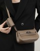 2025 new genuine leather Moove Kelly Tangyuan bag, two-in-one mini shoulder, crossbody, multifunctional saddle bag