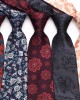 Lei'er men's ties, ready-to-stock wholesale, business yarn-dyed formal polyester hand-tied ties, groom's wedding 8cm ties.