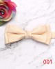 Manufacturer's ready-to-stock business wedding bow ties, men's suit polyester bow ties, distinctive double-layered textured casual bow ties, wholesale.