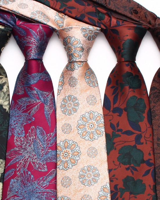 Lei'er men's ties, ready-to-stock wholesale, business yarn-dyed formal polyester hand-tied ties, groom's wedding 8cm ties.