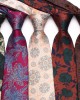 Lei'er men's ties, ready-to-stock wholesale, business yarn-dyed formal polyester hand-tied ties, groom's wedding 8cm ties.