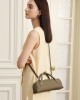 Top-grain leather underarm handbag, 2025 new style, large-capacity sausage bag, commuter shoulder long baguette bag