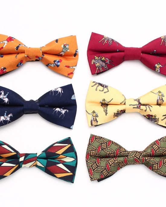 Leier men's bow ties, animal and floral pattern bow ties, fashionable shirt and suit accessories, wholesale