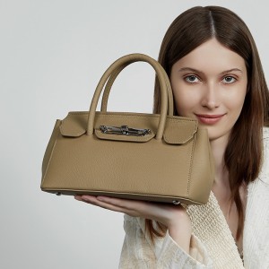 2025 New Style Chanel-Style Genuine Leather Single Shoulder Bag, a High-End Thick Chain Hobo Underarm Bag, a Diamond-Quartz Chain Bag