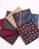 Lei'er men's British retro patterned square handkerchiefs, suit pocket squares, wedding business suits, and shirts, wholesale.
