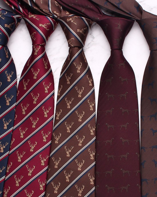 Manufacturer wholesale men's 8cm jacquard polyester ties, business formal ties, wholesale, casual work ties