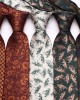 Lei'er men's 8cm business formal polyester tie, floral tie. Men's wedding casual ties in stock
